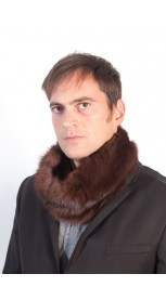 Marten fur neck warmer - unisex